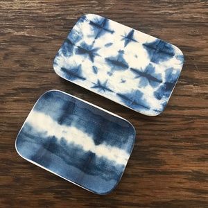 Stoneware Tray Set